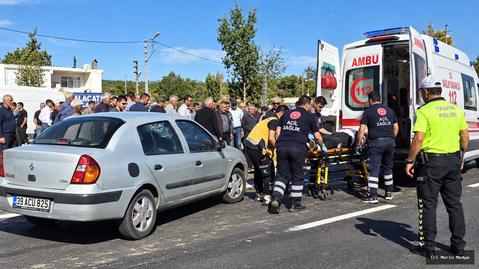 Seydikemer'de Yaya Trafik Kazasında Ağır Yaralandı